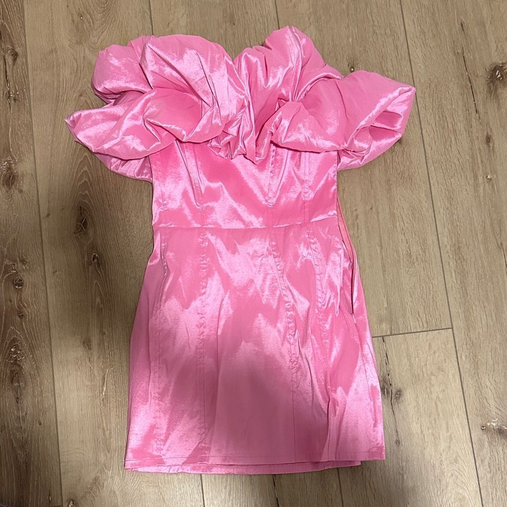 Show Me Your Mumu Major Drama Dress in Pink SIZE M